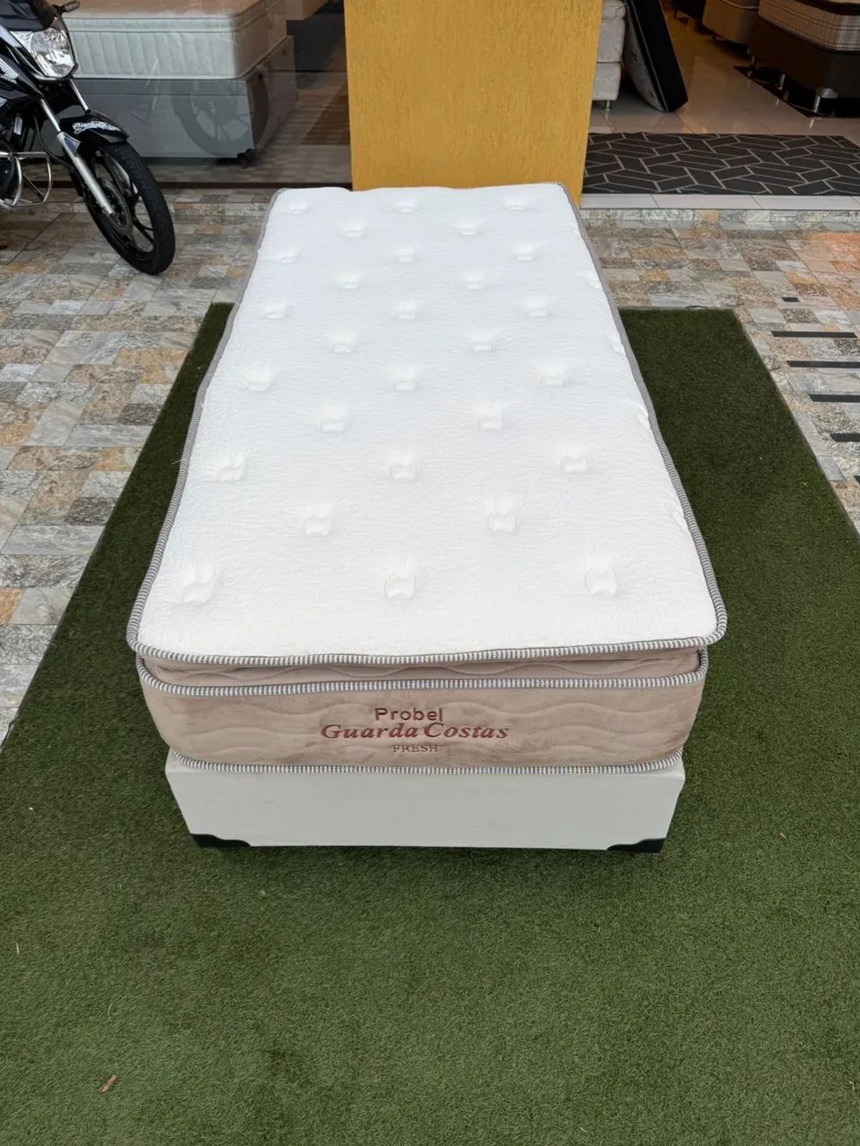  Cama box Solteiro SEMINOVA TOP PROBEL - Entrego!  - Foto 3