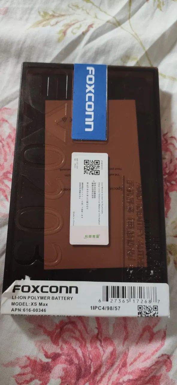 Bateria Foxconn iPhone XSMax Lacrada