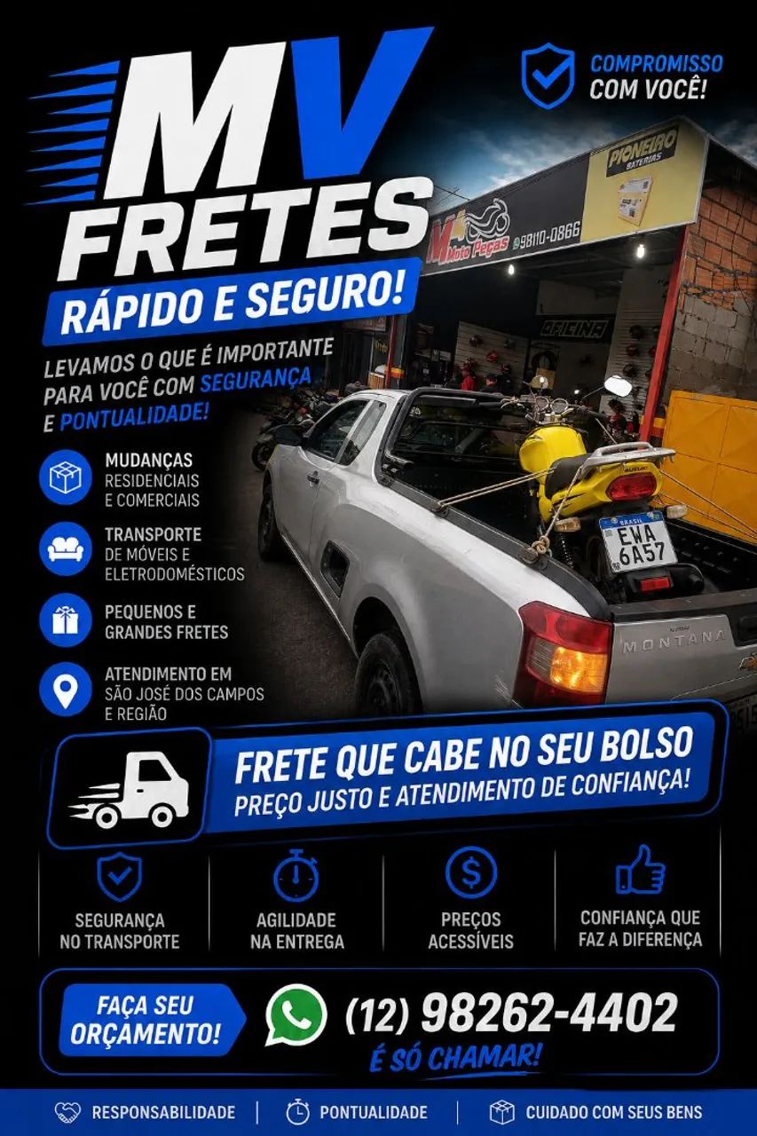 Mv fretes e Mudanças 