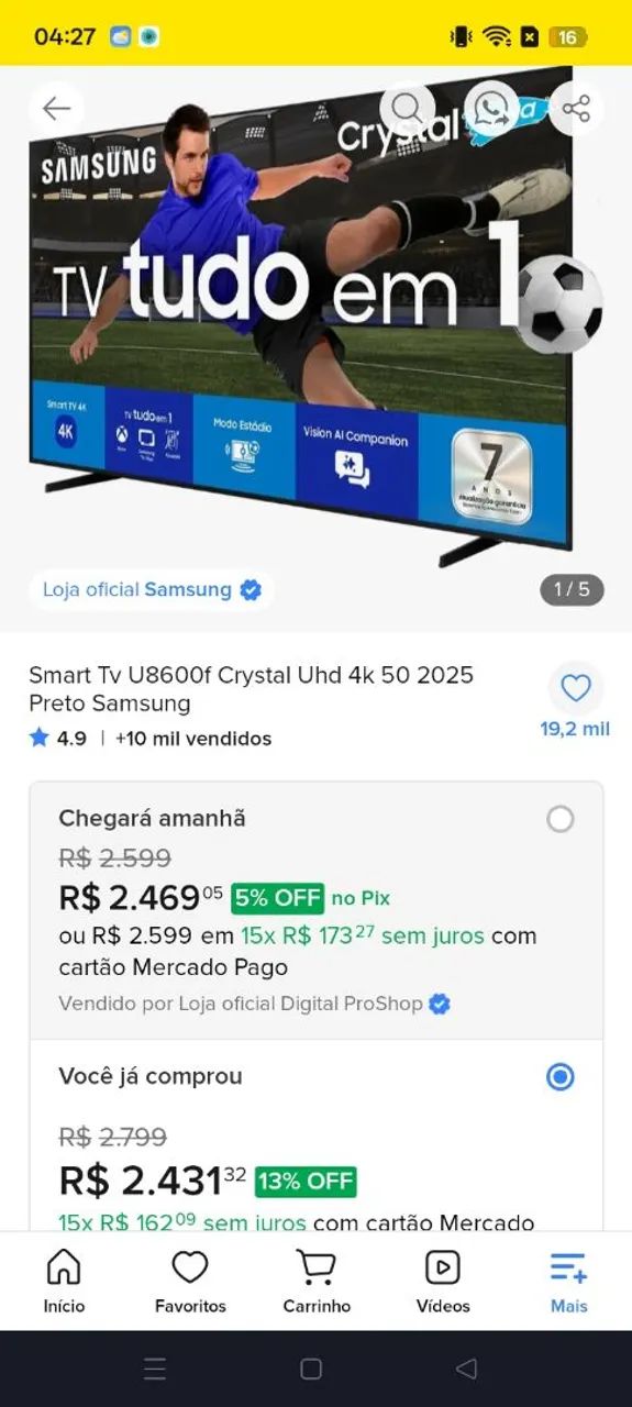 Tv Samsung 50