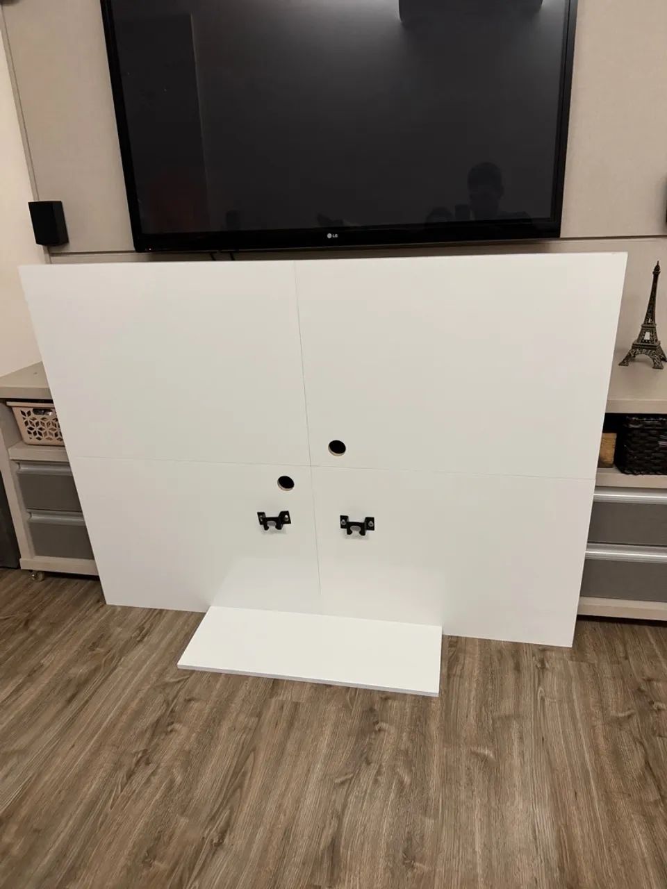 Painel para TV até 50 Polegadas Branco - Foto 2