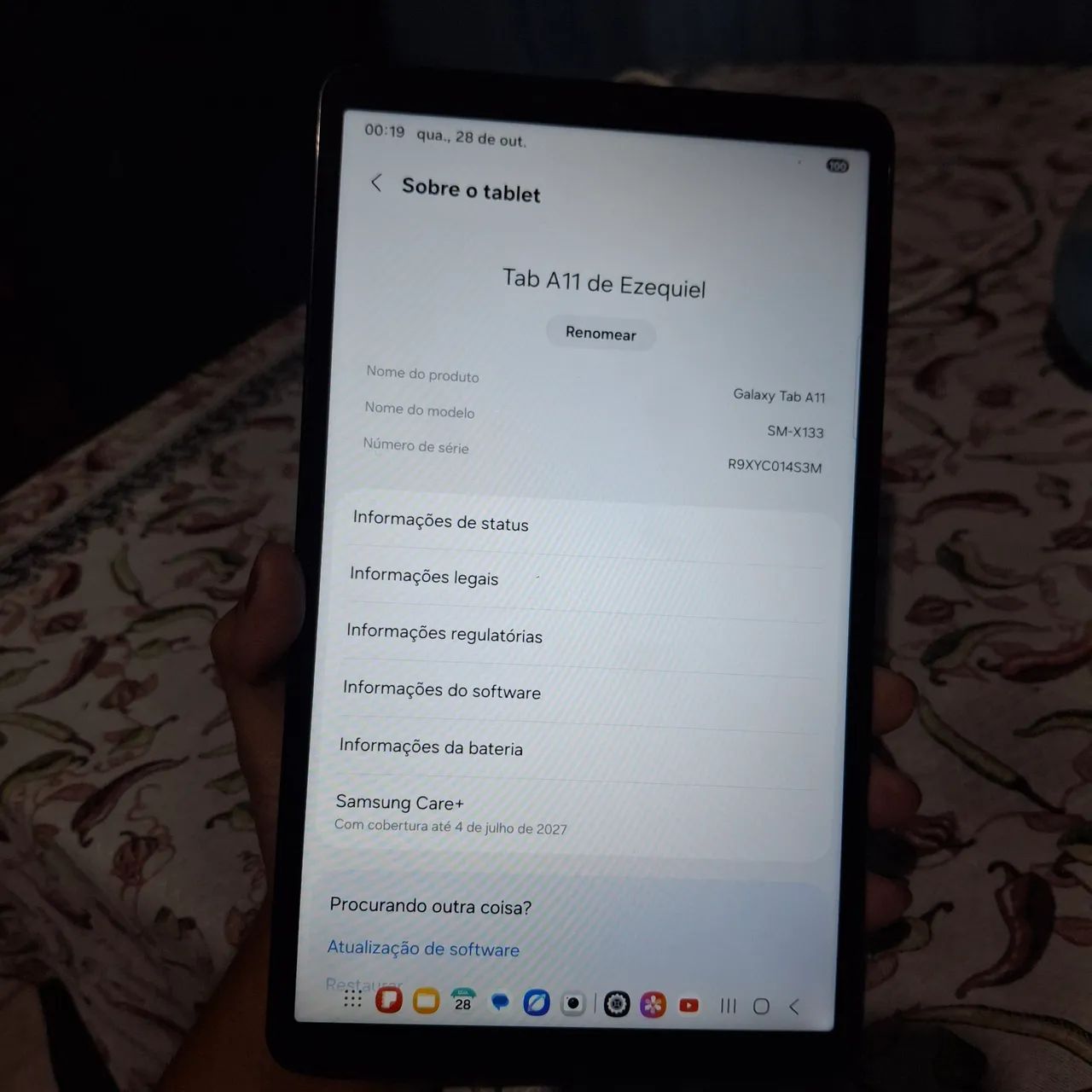 Tablet A11 Samsung Galaxy 