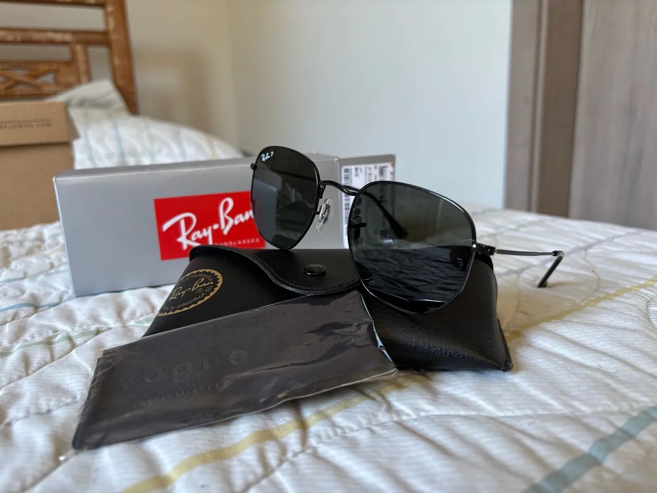 Óculos RayBan - Flat Lenses Hexagonal  - Foto 3