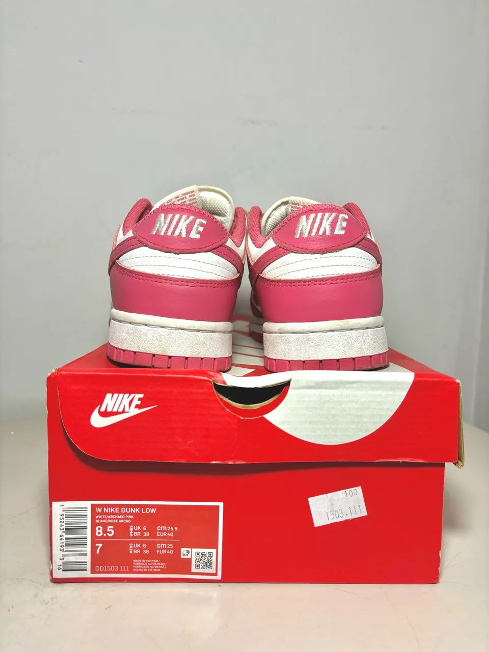 Nike Dunk Low Archeo Pink - Foto 3
