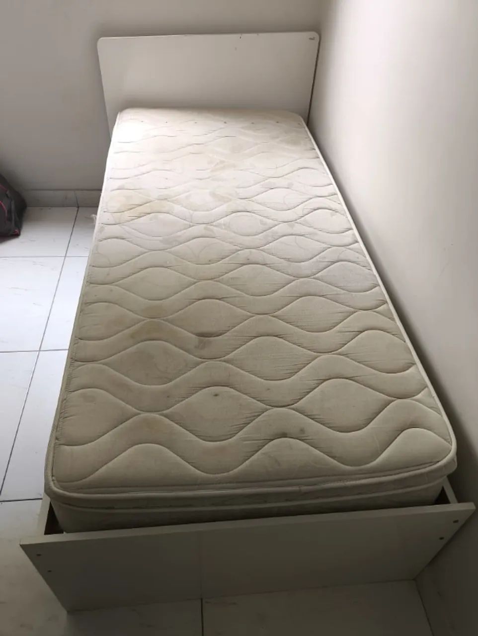 Cama de Solteiro + Colchão