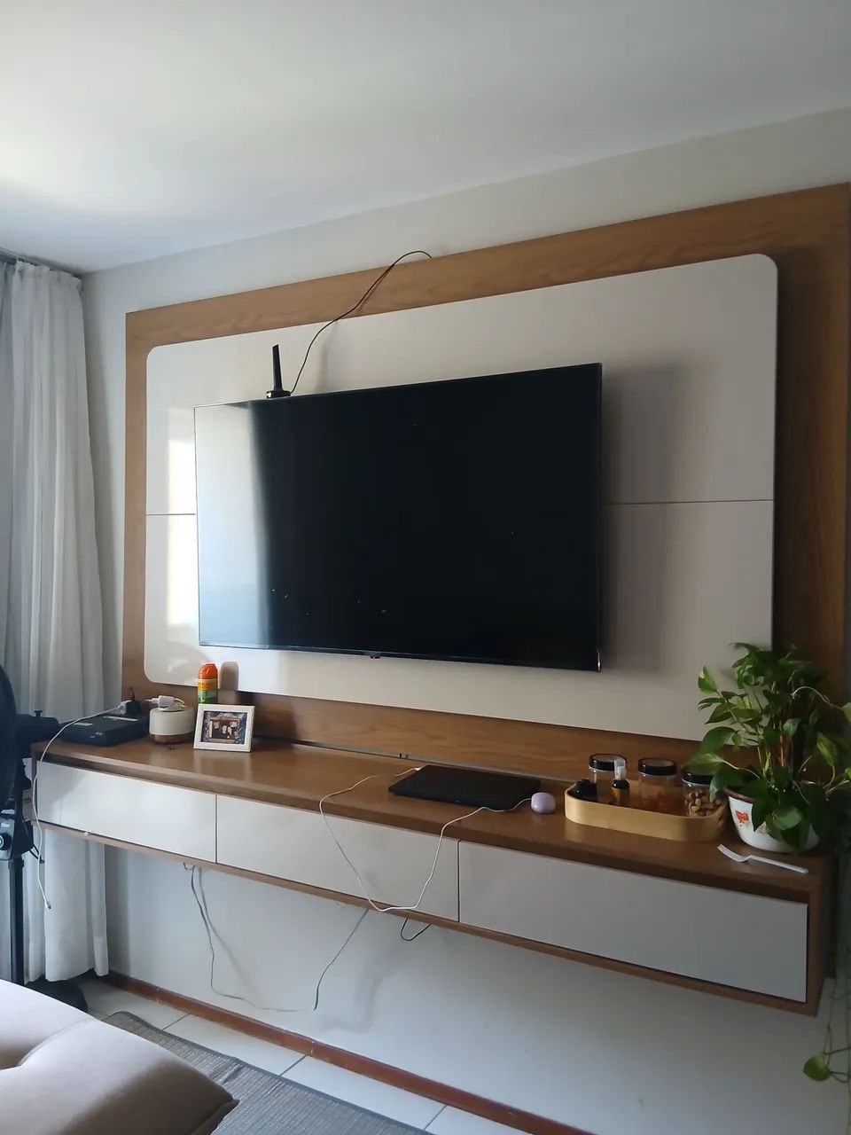 Rack para tv  2.15 x 1.62 Lindíssimo  - Foto 3
