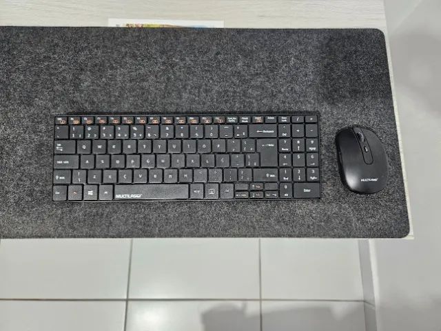 Teclado e Mouse sem fio Multilaser TC202 - Foto 2