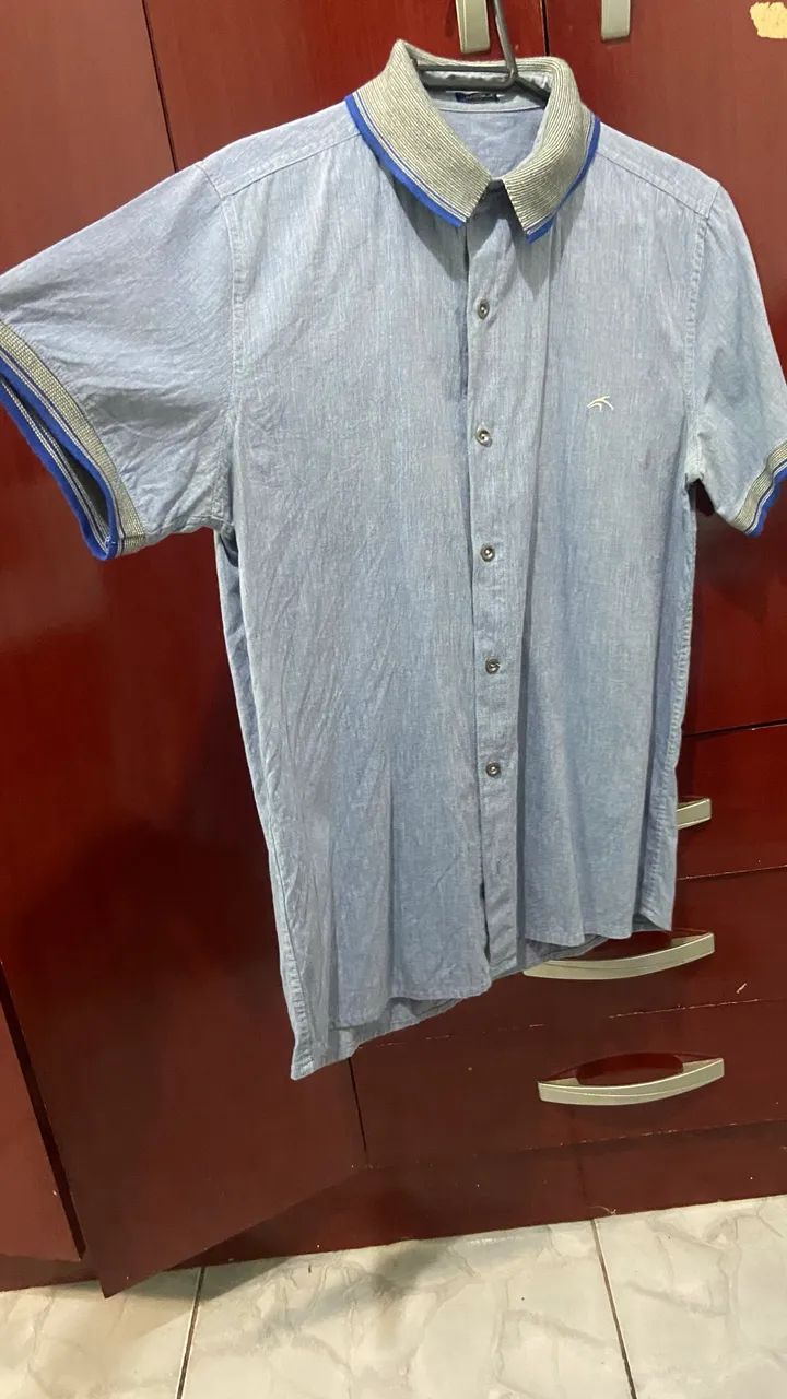 camisa cinza Maresia tamanho M  - Foto 2