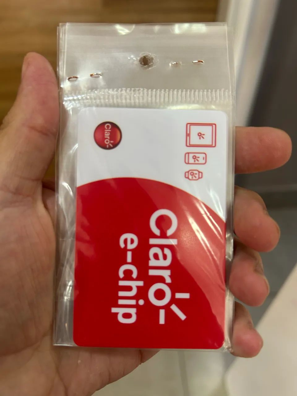Chip virtual da Claro