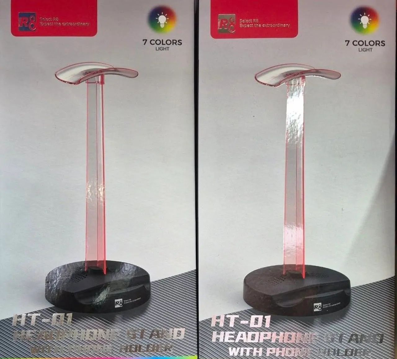 SUPORTE DE PLAST. P/HEADSET/HEADPHONE REF: HT01