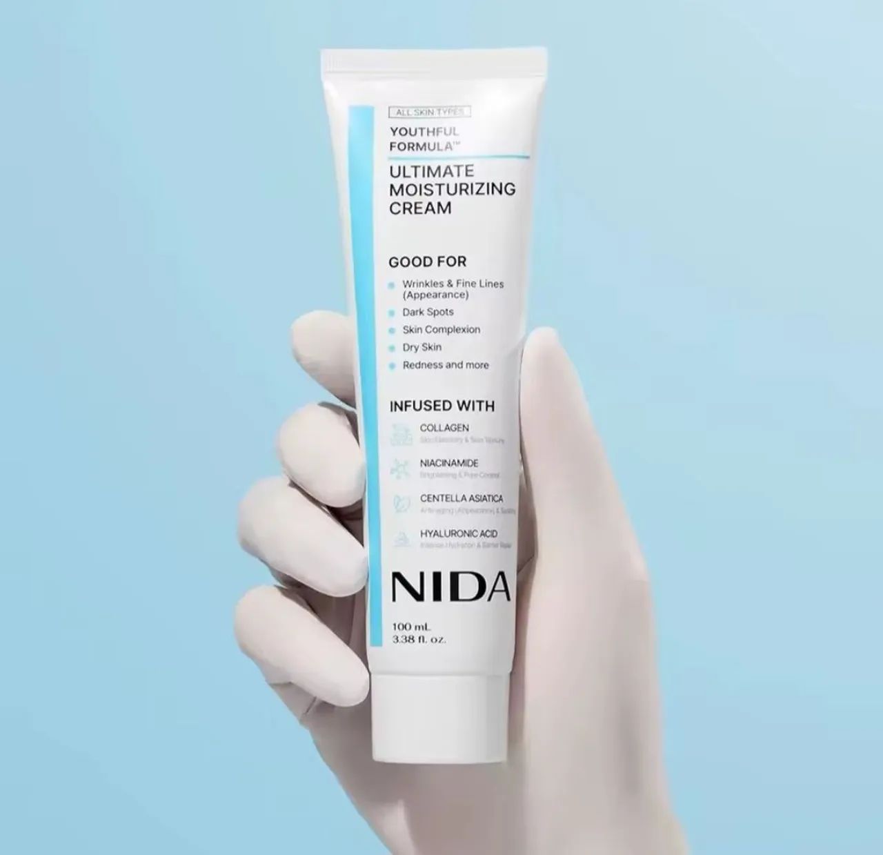 Creme hidratante com centella asiática 