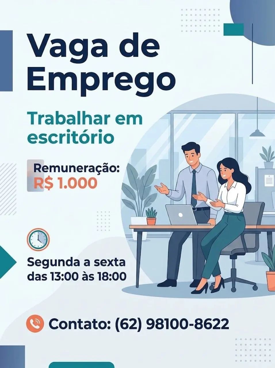 Vaga em escritório 