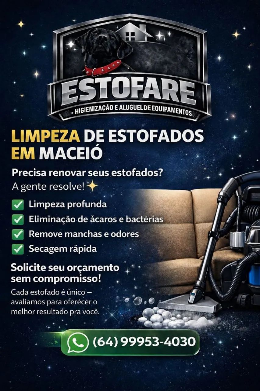 Higienização de estofados 
