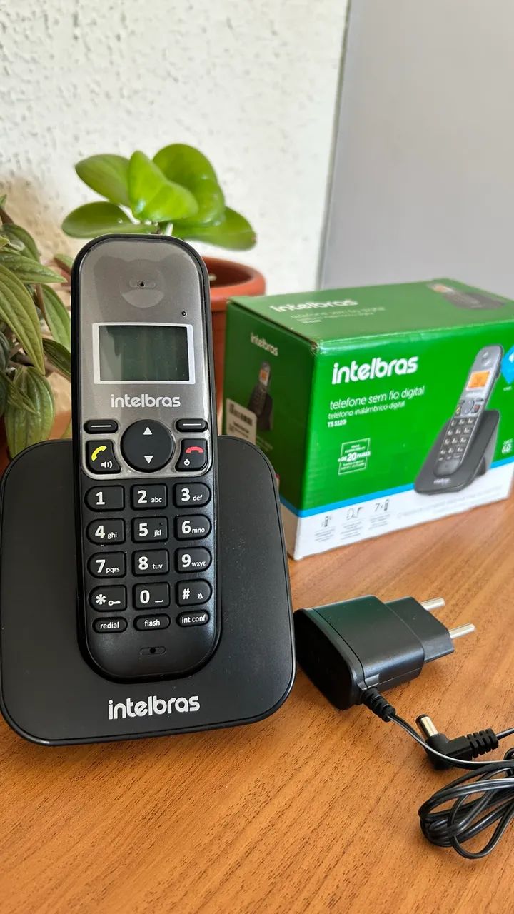 Telefone Fixo sem fio digital com viva voz  - Foto 2