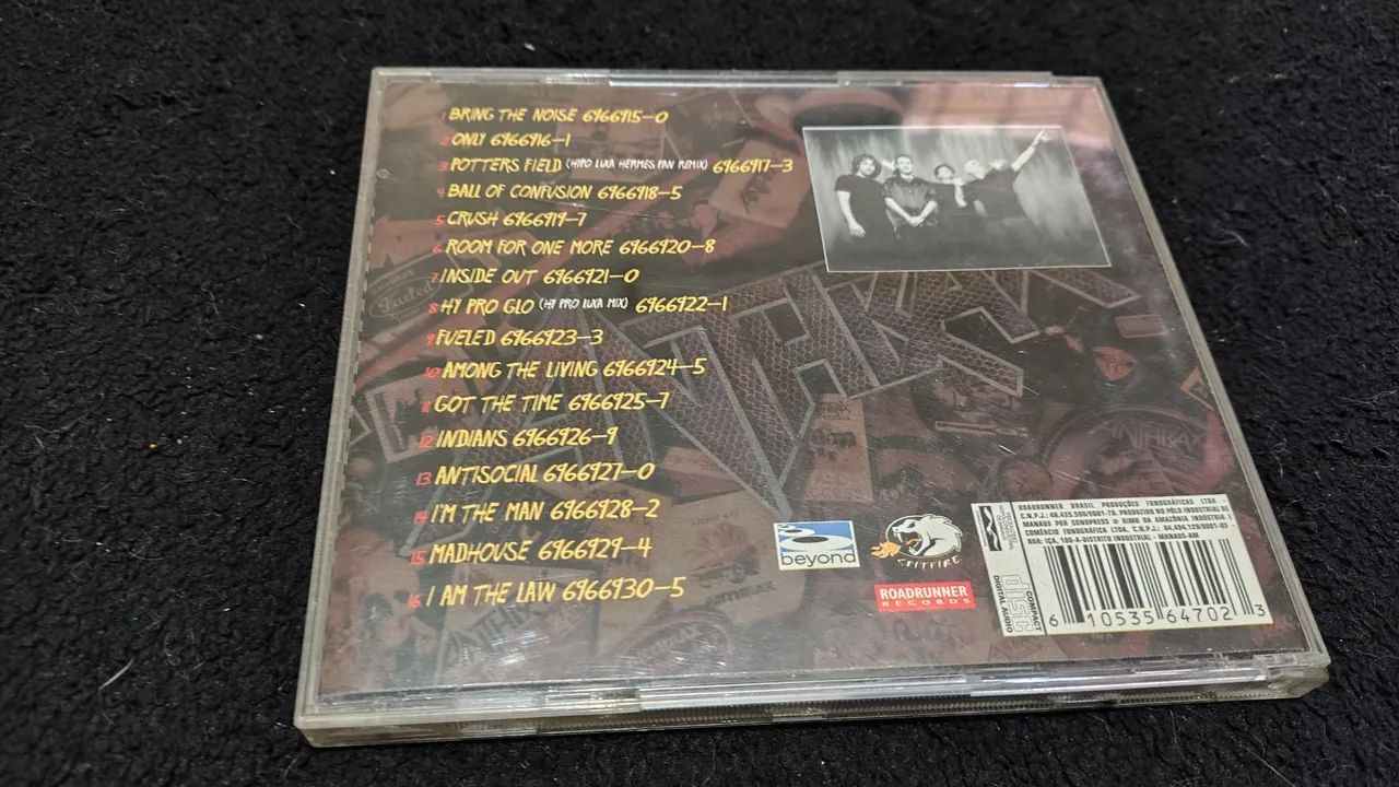 CD Anthrax - CDs, DVDs etc - Saúde, São Paulo 1493948770 | OLX