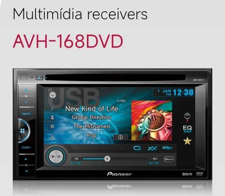 DVD PIONNER automotivo  - Foto 3