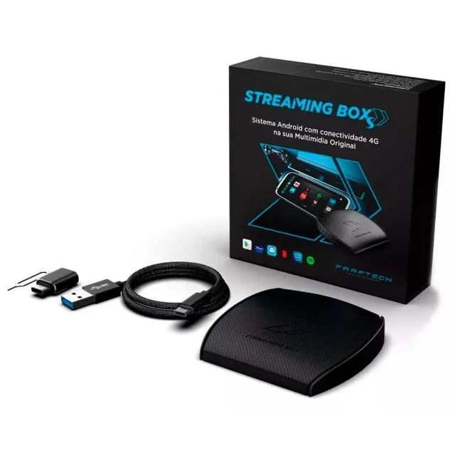 Streaming Box Light Faaftech 3GB RAM 32GB Android 4G CarPlay Original - Foto 2
