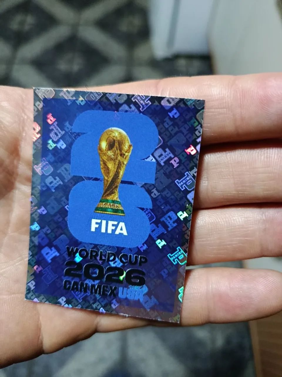 Carta brilhante da copa 2026 - Foto 3