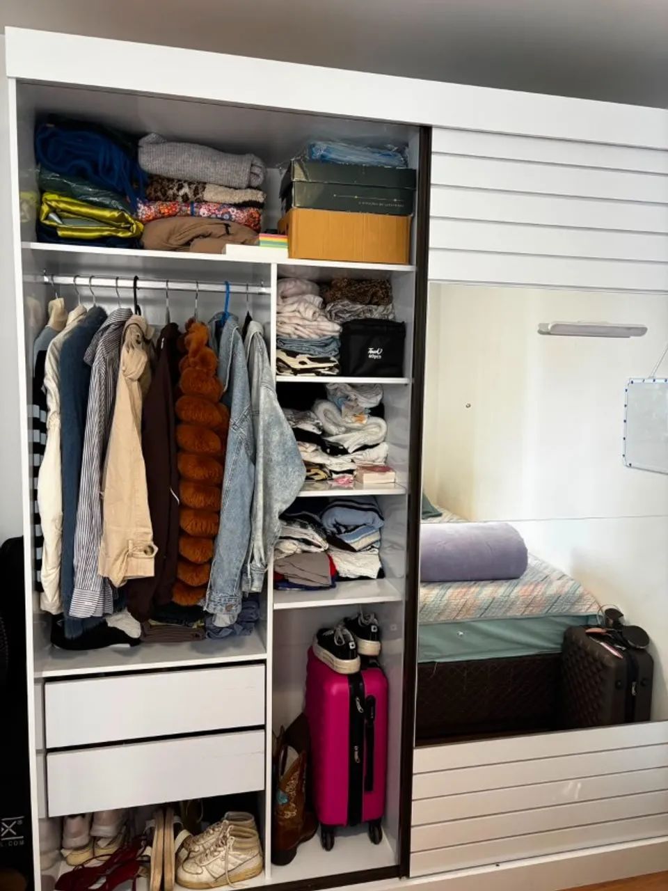 Guarda Roupa Grande com Espelho - Foto 5