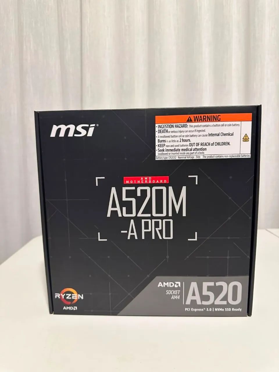 Placa Mãe MSI A520M-A PRO