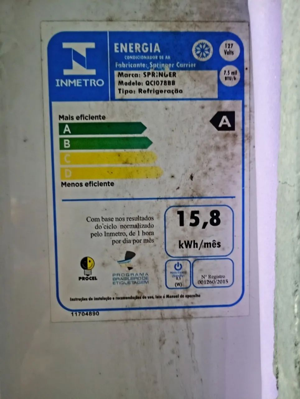 Ar condicionado de Janela 7.500 IPTUs - Foto 2