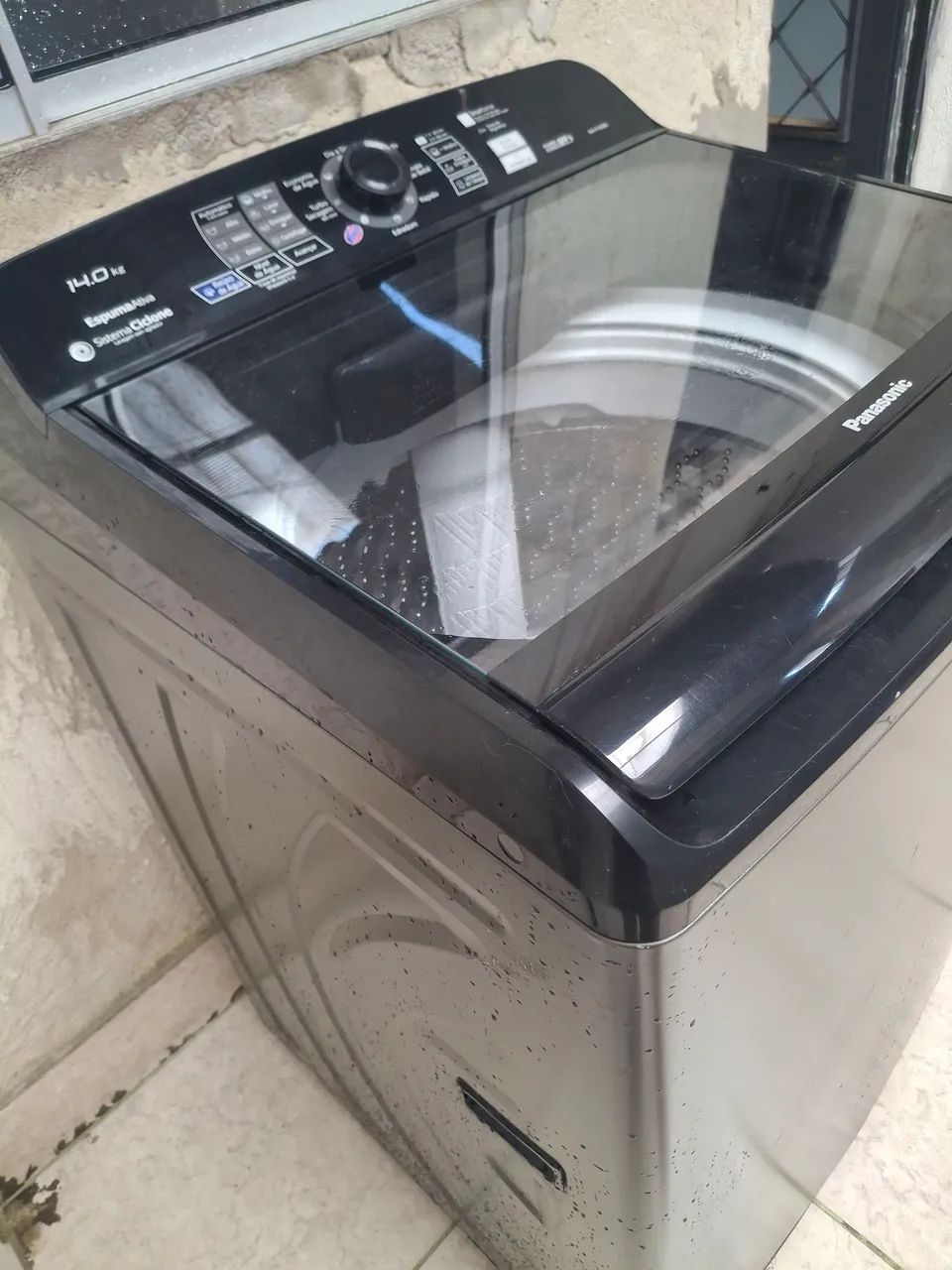 Máquina Panasonic 14kg (Mod. NA-F140B6)-COM DEFEITO - Foto 5