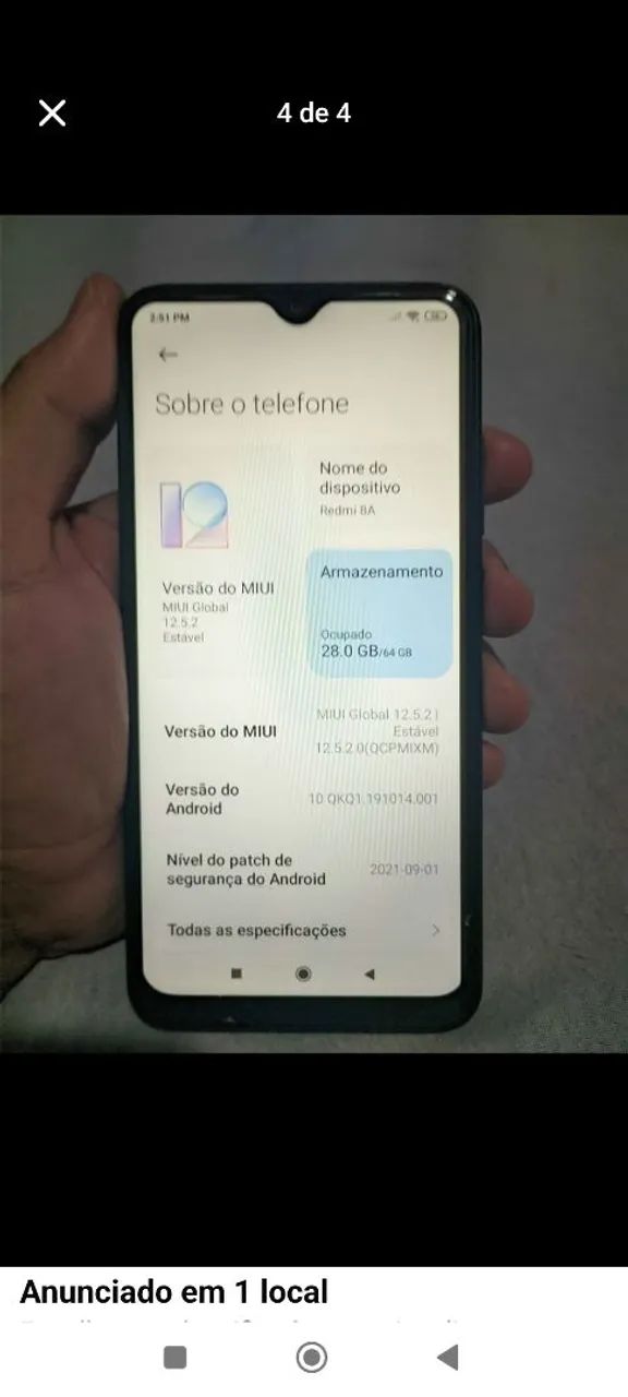 Xaomi Redmi Note 8A Dual 64gb - Foto 4