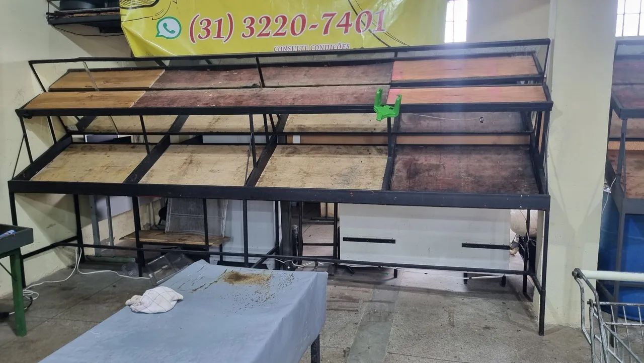 Vendo fundo de Sacolão / bancas espelhadas  de hortifruti / computadores e sistema  - Foto 5