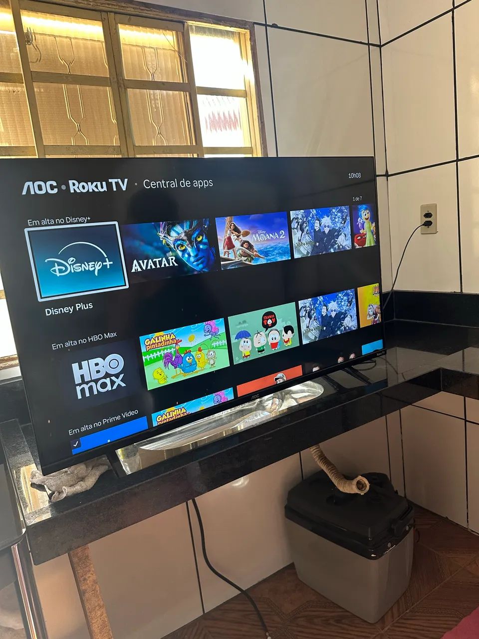 Smartv 43 semi novo 