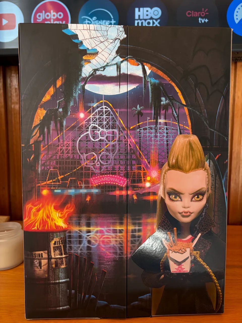 Boneca Monster high Skullector lostboys lacrada  - Foto 2