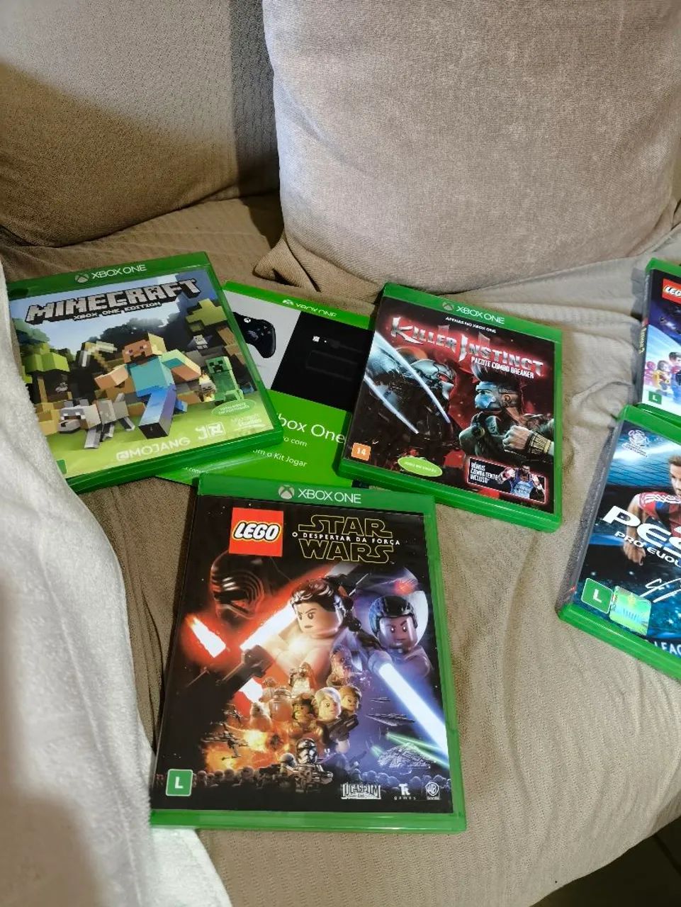 Xbox One Fat com 2 controles e Kinect  - Foto 4