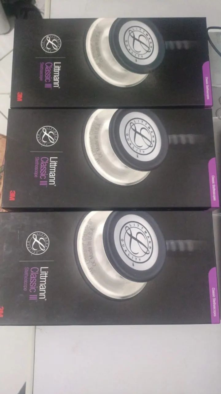 ESTETOSCÓPIO 3M LITTMANN CLASSIC III ORIGINAL - Foto 5