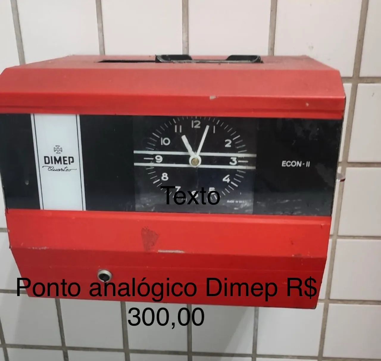 Relógio de ponto - Foto 2