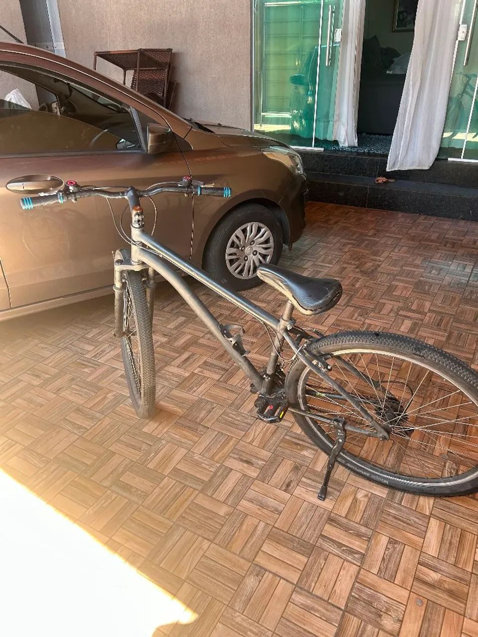 bicicleta de marcha, aro 29 preta