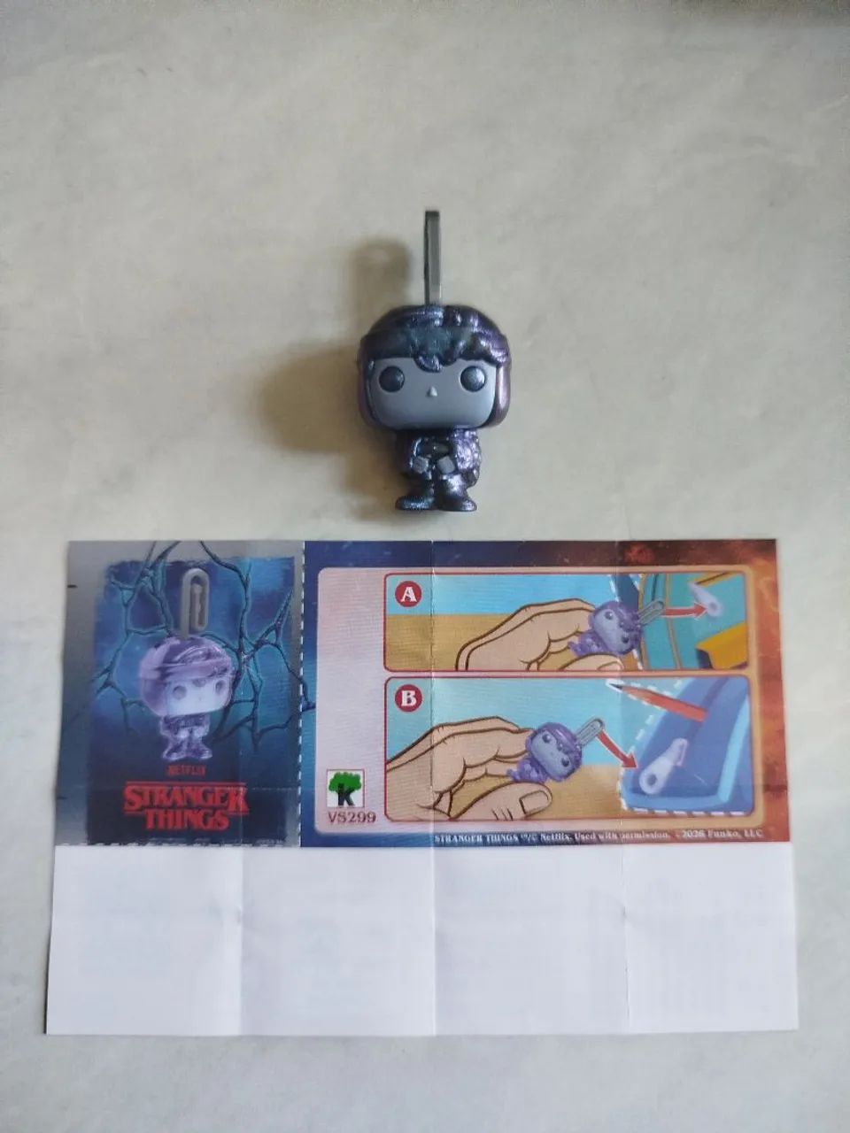 Funko kinder joy stranger things Dustin 