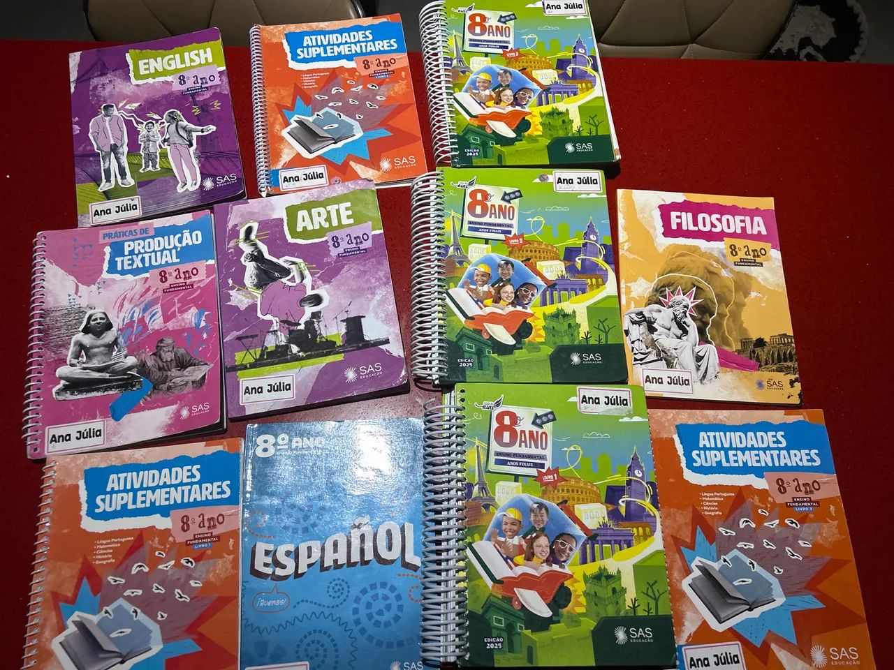 Sas livros 8 ano completo - Livros e revistas - Samambaia Sul