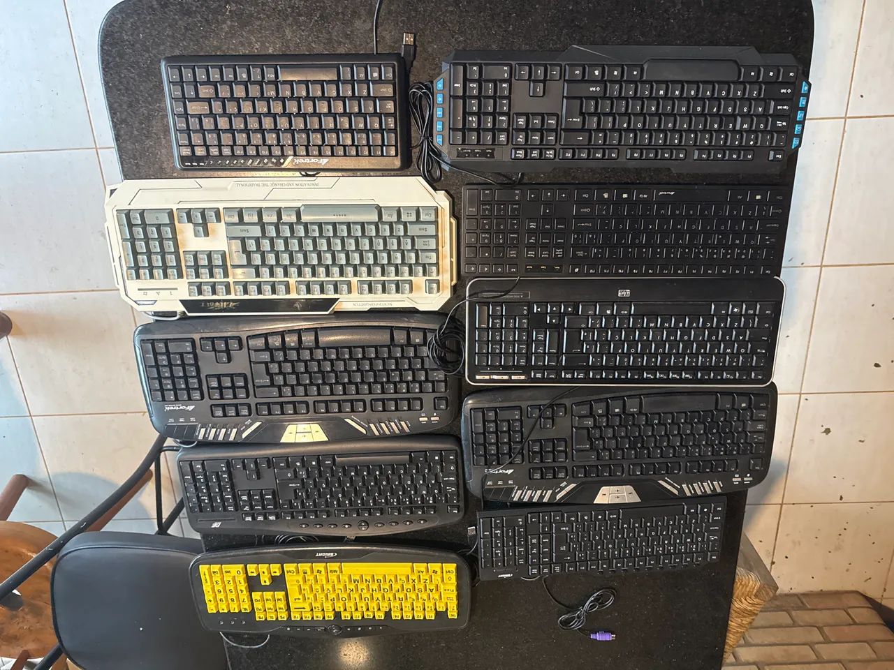 Teclados para pc multimídia 