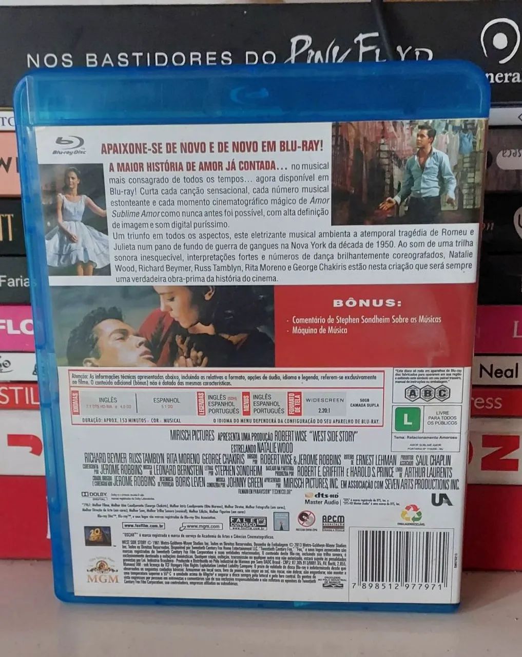 Blu-Ray  Amor Sublime Amor- Clássico 1961- Original  - Foto 2
