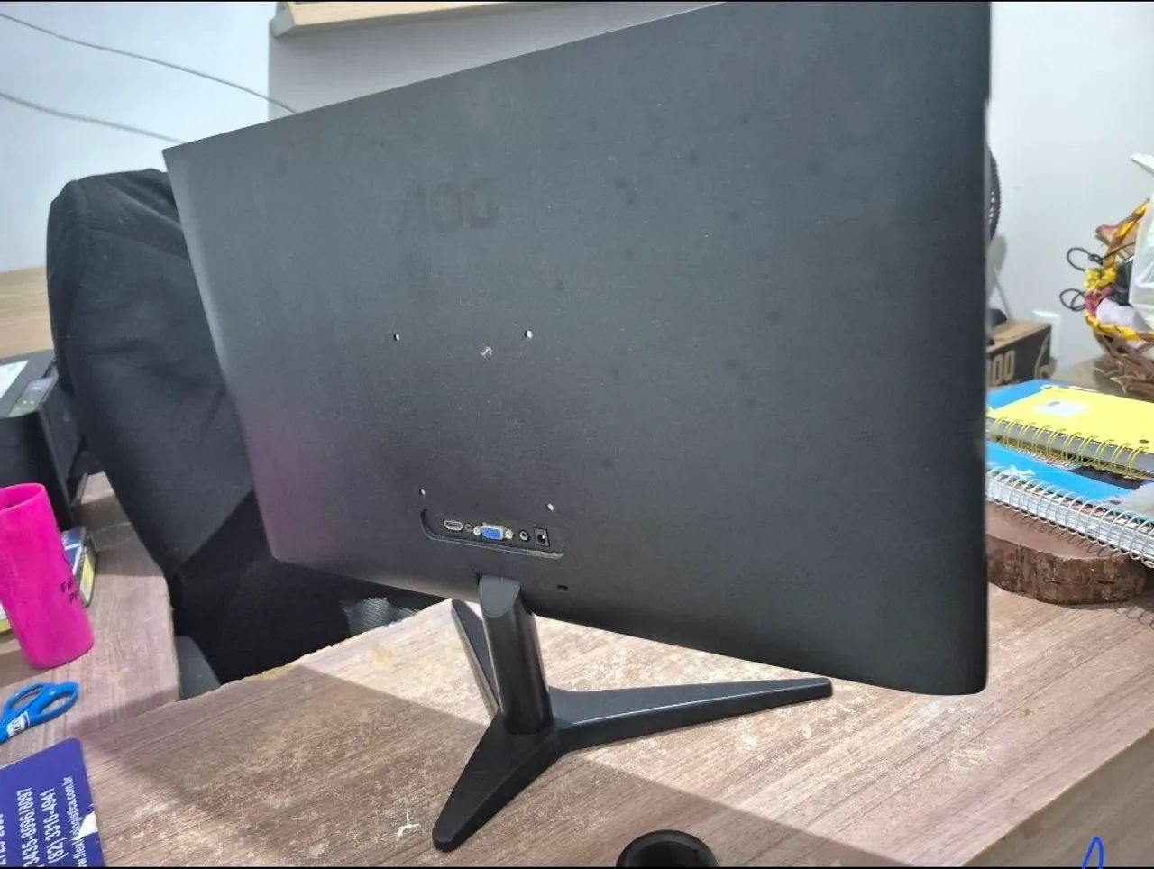 Monitor aoc 24" com avarias - Foto 2
