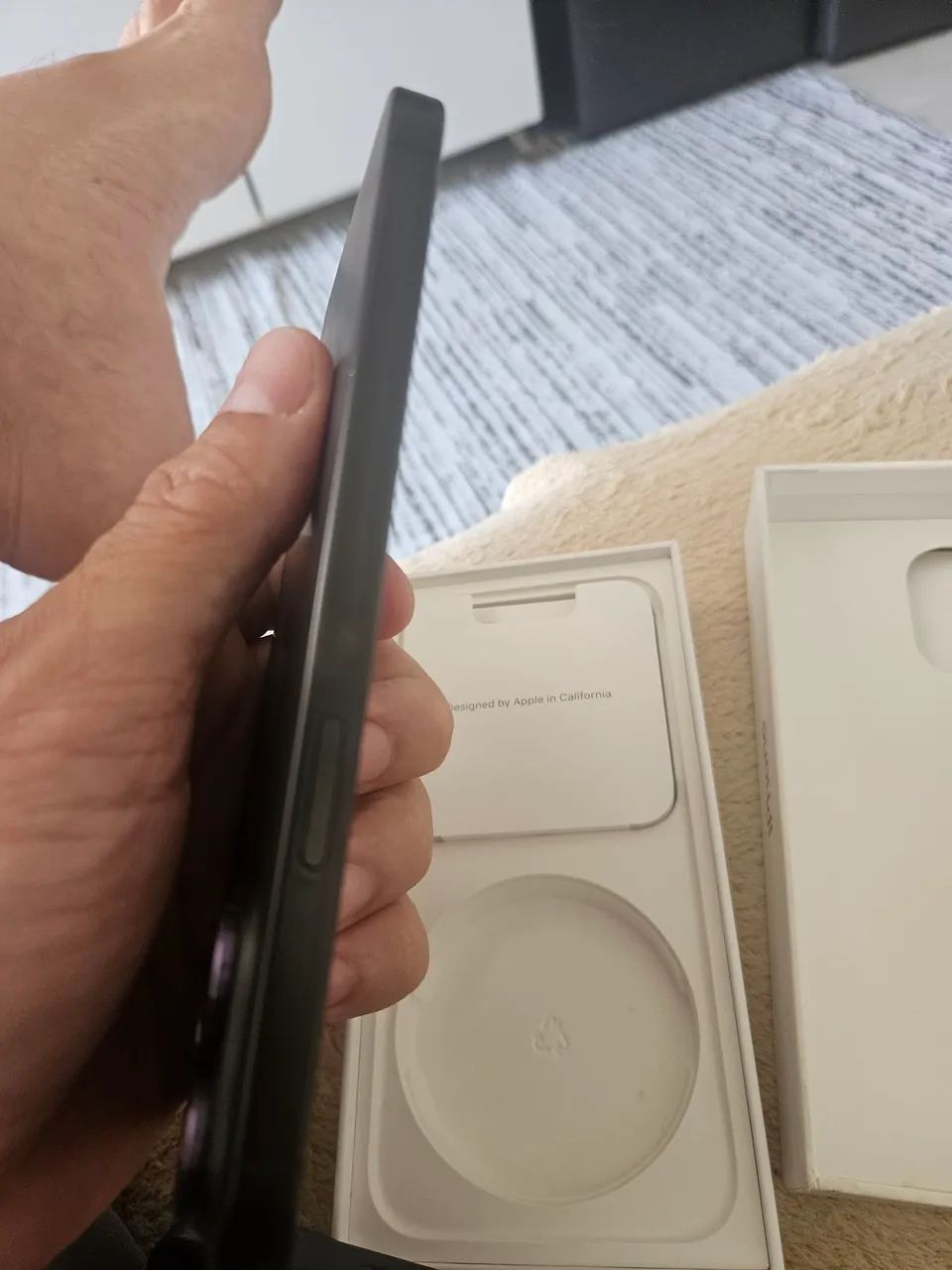 iPhone 15 Pro Max 256GB Preto Titânio - Excelente Estado - Foto 5