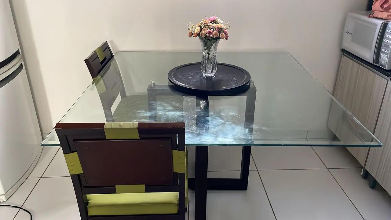 Mesa de vidro 
