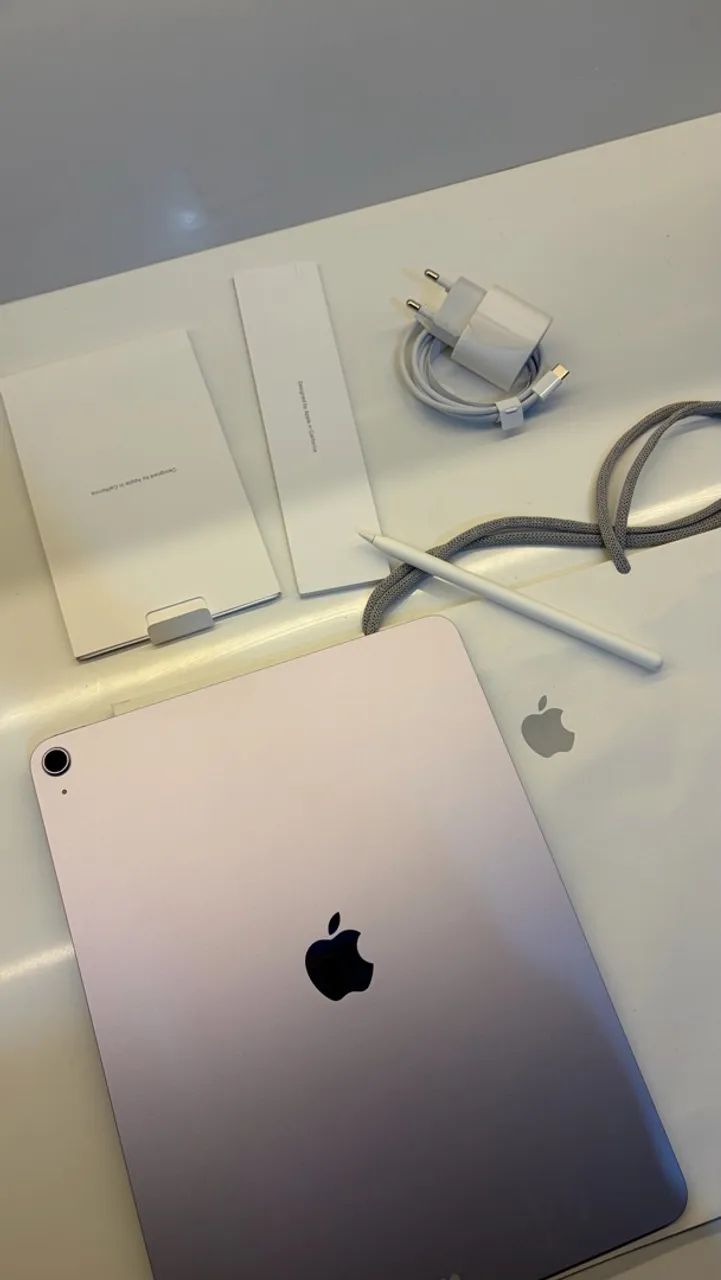 iPad Air 13 polegadas M4 256 GB + Apple Pencil Pro novos e lacrados - Foto 3
