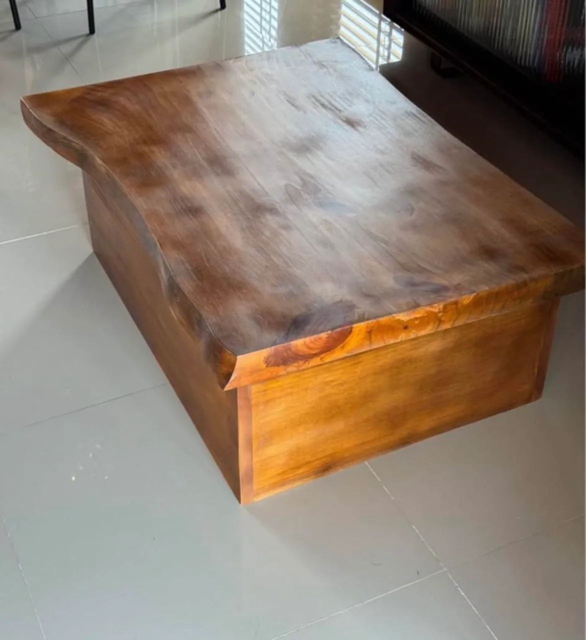 Mesa de centro em madeira pinus - Foto 3