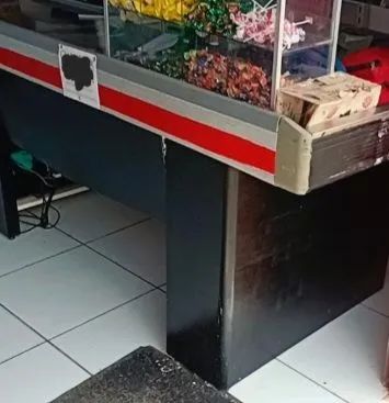 Balcão caixa checkout com gaveta automática e divisórias com prendedores de cédula! - Foto 2
