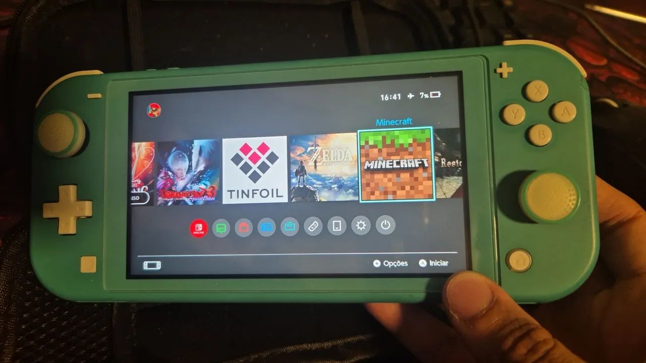 Nintendo Switch Lite Desbloqueado