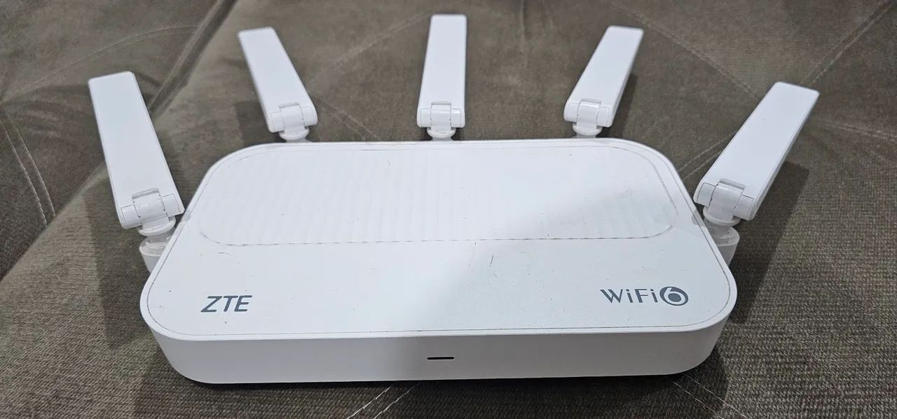 Roteador WIFI ZTE e Switch ZTE - Wifi 6 com 5 antenas - Foto 4