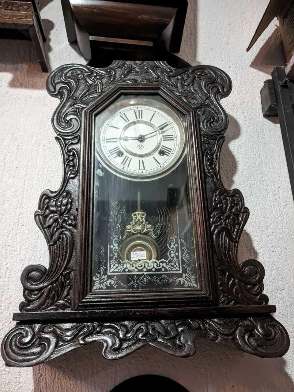 Relógio antigo de parede  - Foto 3