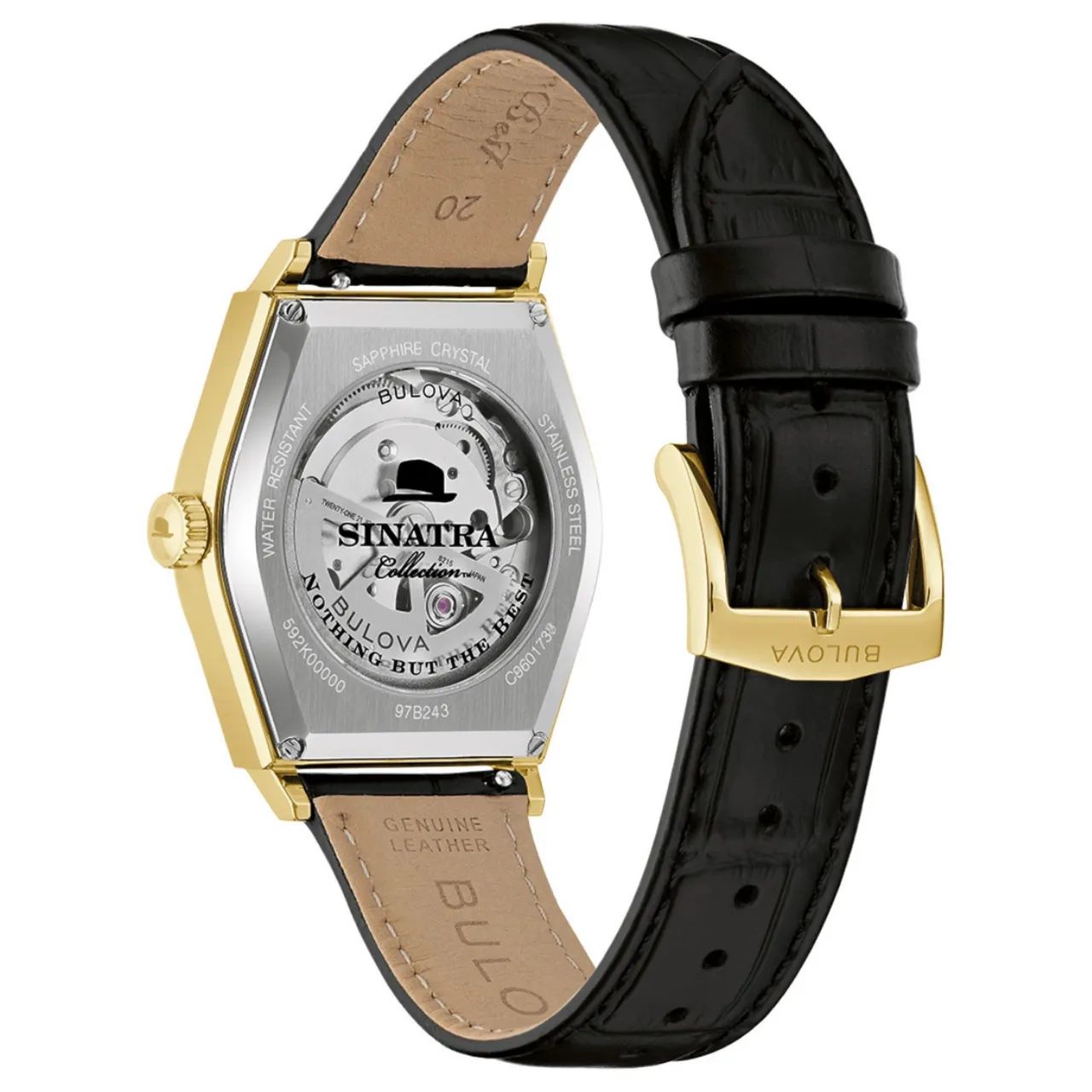 Relógio Bulova Sinatra 97b243 automático novo - Foto 5