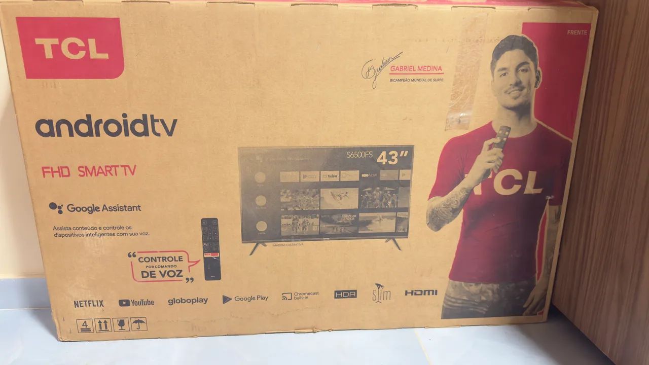Tv TCL 43? em perfeito estado  - Foto 2