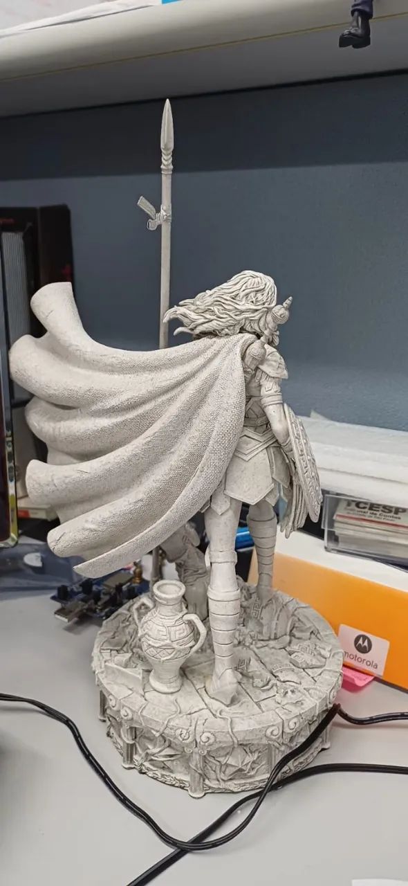 Mulher Maravilha Unleashed Marble Ver Dc Comics Iron Studios - - Foto 2